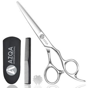 Tijeras de Peluquería Profesionales de Acero Inoxidable de Alta Calidad con Reposamanos Cómodo y Cuchilla Afilada - Product Image 1