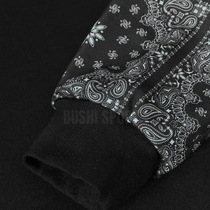 Sweat-shirts pour hommes en coton mélangé coupe-vent, logo personnalisé, sweat-shirts pour hommes à séchage rapide - Product Image 4