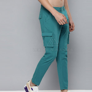 Pantalones Cargo Casuales para Hombre de Secado Rápido y Ligeros - Diseño Recto, Tela de Lona, Cintura Media, Transpirables, Alta Calidad - Product Image 3