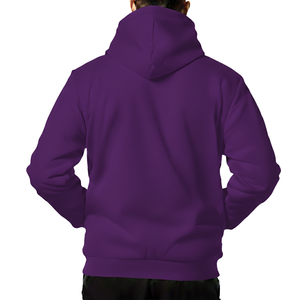 Sudadera con capucha y cremallera para hombre, de poliéster de 240 g, forro polar, con cremallera completa, personalizada con bordado, chaqueta con capucha para hombre - Product Image 2