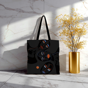 กระเป๋าผ้าแคนวาสพิมพ์ลายคุณภาพดี รีไซเคิลได้ พับเก็บได้ รุ่นพิเศษปี 2026 โดยผู้ผลิตจากอินเดีย - Product Image 4