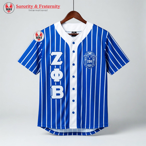 Chaleco de béisbol de mezclilla bordado de la hermandad Zeta Phi Beta, listo para enviar, estilo universitario griego. - Product Image 5