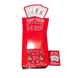 Factory Custom Printed Glossy 280gsm Paper 57x87mm Bridge Size Novelty Playing Cards Cartoon Theme Custom Deck - Product Image 6