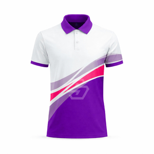 Camisetas de Secado Rápido para Hombre, Camisetas de Polo de Golf Bordadas con Logotipo Personalizado de Alta Calidad, Transpirables, 100% Poliéster, Logotipo Personalizado - Product Image 1