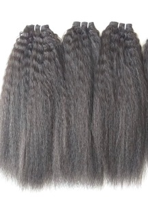 Extensions de cheveux humains bouclés afro crépus 100 % vierges non traités - Product Image 4