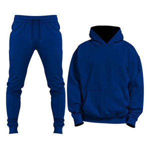 ชุดวอร์มผู้ชายแบบมีฮู้ด สวมใส่สบาย น้ำหนักเบา กันลม ระบายอากาศได้ดี เป็นมิตรกับสิ่งแวดล้อม ผลิตจากโพลีเอสเตอร์และผ้าฝ้าย กางเกงขายาวแบบสเวตแพนท์ เสื้อฮู้ดมีซิป - Product Image 3