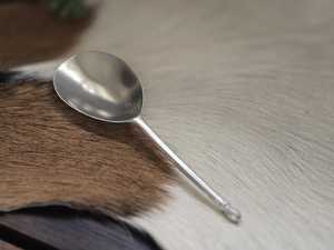 Modern Flatware Metal Spoon Set Lightweight Durable <b>Kitchen</b> Accessories - Product Image 2