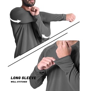 Chemise de pêche personnalisée pour l'extérieur, légère, respirante, à séchage rapide, couleur grise, impression par sublimation, polyester et élasthanne - Product Image 3