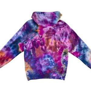 Sudadera con Capucha Tie Dye para Mujer, de Algodón Tejido, Estilo Casual para Otoño, con Bolsillos, Manga Larga - Product Image 2
