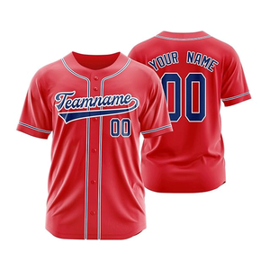 Maillot de baseball noir personnalisé pour homme avec nom et numéro d'équipe, imprimé à l'écran, évacuation de l'humidité, manches courtes, coupe classique, toutes saisons - Product Image 4