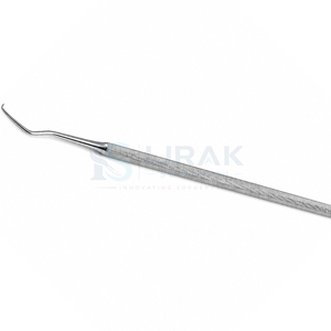Empujador de Cutículas de Doble Extremo de Acero Inoxidable, Herramienta Ergonómica para Manicura y Pedicura - Product Image 1