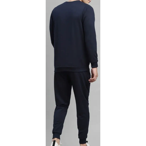 Ensemble de survêtement décontracté 2 pièces pour homme : pantalon de jogging et sweat à capuche, motif uni - Product Image 5