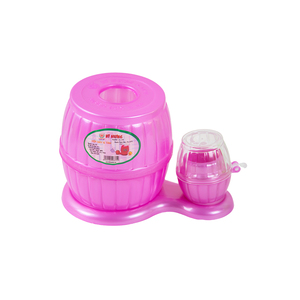 Boîte à mouchoirs et cure-dents 2-en-1 en plastique durable pour la maison, le bureau, la cuisine, la cantine et les stands alimentaires - Product Image 3