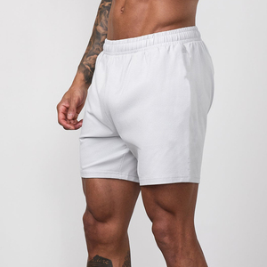 Shorts de sport décontractés pour hommes, longueur genou, été-automne, séchage rapide, respirants, écologiques, avec cordon de serrage, confortables, couleur unie, en toile - Product Image 1