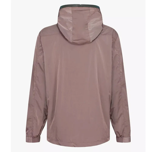 Men's Hooded Puffer Jacket Waterproof Casual Autumn Polyester Wadding Zipper Closure Solid Color Regular Fit - Product Image 2