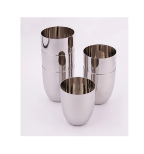 Nouveau style, verres à vin courts en acier inoxydable de luxe, design créatif, verres à whisky, design Mordent, à prix abordable - Product Image 1