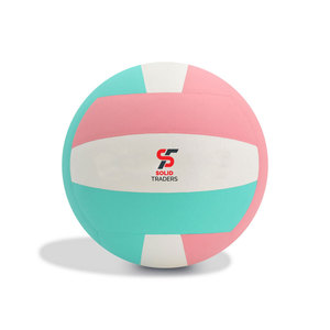 Solid Trader Premium Professional <b>Ball</b> Soft Touch Material High Performance Flight Stability Official Size <b>Weight</b> Volleyball - Product Image 2