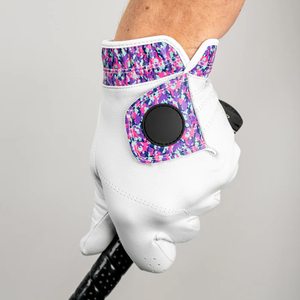 Guantes de Golf Rosas Personalizados con Logotipo para Mujer, de Microfibra Suave, Cuero Sintético Transpirable, Guantes de Golf para Dama, Rendimiento en Todo Tipo de Clima - Product Image 1