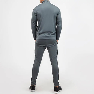 Conjunto de Sudadera con Capucha y Pantalón de Chándal de Invierno Transpirable para Hombre, Personalizado al por Mayor, Bordado OEM, de Forro Polar Grueso, Tallas Grandes - Product Image 3