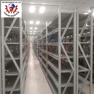 Étagère à outils en acier inoxydable à 5 niveaux sans boulons, capacité de 300 kg/niveau, pour stockage en entrepôt, protection contre la corrosion - Product Image 5