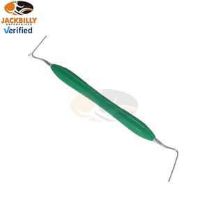 เครื่องมืออุดรากฟันแบบสองด้าน JACKBILLY Dental Heat Carrier Plugger หมายเลข 2/4 (สแตนเลสเกรดทางการแพทย์) สำหรับงานทันตกรรมเอ็นโดดอนต์ # 2 4 สีเขียว - Product Image 5