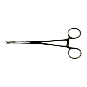 Pinzas de Esponja de Alta Calidad, Nuevas, de Acero Inoxidable, Rectas y Curvas, con Mordazas Lisas, 9.5 Pulgadas, Reutilizables, Quirúrgicas - Product Image 4