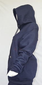<b>Navy</b> Blue Performance Tracksuit Set Custom <b>Jogger</b> Jacket Pants Wholesale Manufacturer Private Label OEM ODM USA 100% Organic - Product Image 2