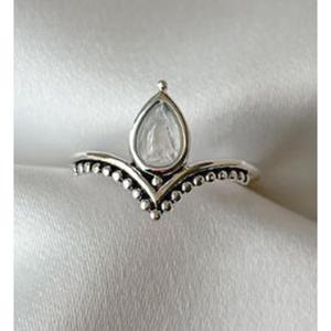 Minimalist 925 Silver Peridot Gemstone <b>Ring</b> Bezel Setting Geometric Design Unisex Everyday Wear - Product Image 2
