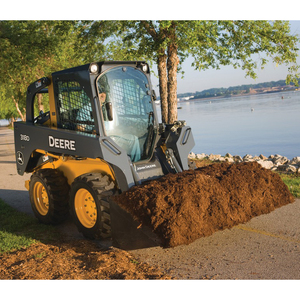 Nouvelle Chargeuse Compacte John Dee.ree 333G Mini à Chenilles en Caoutchouc avec Cabine Fermée, Moteur Pompe HYDAC/Eaton, Hydraulique à Haut Débit - Product Image 4