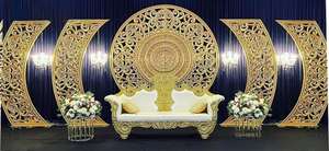 โครงฉากหลังไม้แบบดั้งเดิมสำหรับงานหรูหรา แผงเวทีงานแต่งงาน น้ำหนักเบา ผลิตภัณฑ์ส่งออก DST โครงฉากหลังงานแต่งงานไม้จากสหรัฐอเมริกา - Product Image 6