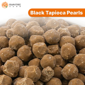 Perlas de Tapioca Negra para Té de Burbujas, Ingredientes Masticables, Perlas Boba Certificadas ISO 22000, Adorno Versátil, Complemento para Té con Leche - Product Image 2