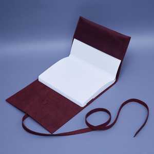 Funda para Libro de Cuero de Cabra Estilo Antiguo, Cubierta Protectora para Cuaderno de Cuero Nappa Suave al Tacto, Fabricación de Cuero OEM LBC-0038 - Product Image 5
