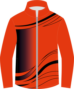 Chaqueta Deportiva Unisex de Verano Furat Leathers, Ligera, Estampada, con Cierre Completo, 2 en 1, Corte Holgado, Dobladillo Dividido, Azul, Blanco, Marino - Product Image 3