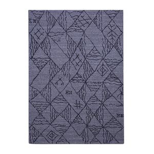 Alfombras de algodón bordadas de tamaño personalizado, nuevo diseño 2024, hechas a mano en India, estilo Wilton, antideslizantes, modernas para venta al por mayor - Product Image 1