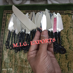Most and Hot Sell 2026 year Stainless Steel <b>Knife</b> are durable rust-resistant and ideal for everyday kitchen tasks like <b>slicing</b>. - Product Image 3