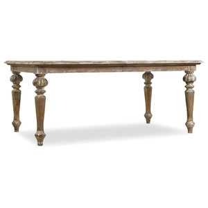 Ensemble de table à manger en bois rustique vintage avec chaises rembourrées, style farmhouse, meubles de salle à manger pour hôtel, appartement, villa - Product Image 3