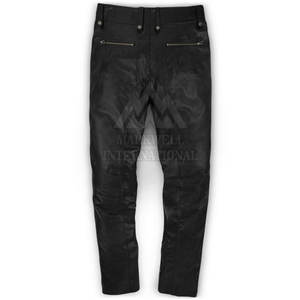 Pantalones de Cuero para Hombre, Último Modelo en Venta Online 2026, Pantalones de Cuero Genuino a la Moda para Hombre - Product Image 2
