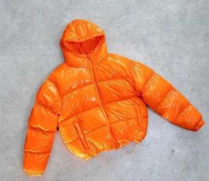 <b>Men's</b> <b>Lightweight</b> Black Hooded Puffer Down <b>Jacket</b> Winter Outdoor Quilted Designer Padded Bubble <b>Jacket</b> Nylon Down <b>Jacket</b> - Product Image 2