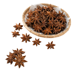 Deliciosas vainas enteras de anís estrellado, de gran aroma, hechas en Vietnam, las más vendidas, envasadas en caja de 2 kg. - Product Image 1
