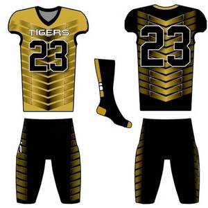 Outerwear Sports Practice Custom Design Sublimation American Football Uniform Wholesale Custom Logo Printing American Uniforms - Product Image 1