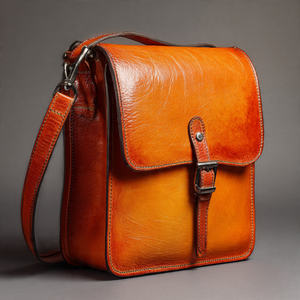 Bolsos de Hombro Cruzados de Moda de Cuero Genuino para Mujer, Bolsos de Cintura, Mini Bolsos Portátiles con Cremallera para Streetwear - Product Image 2