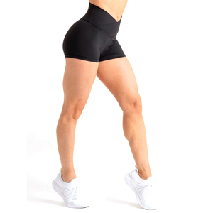 Shorts Deportivos para Mujer, Cintura Alta, Efecto Push-Up, Sin Costuras, Ropa Deportiva para Gimnasio, Fabricante OEM, Marca Privada - Product Image 4