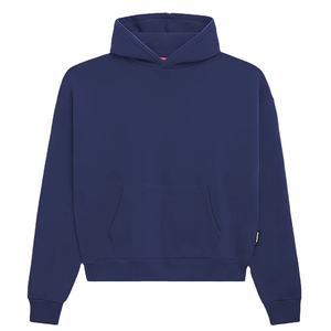 Sudadera con capucha y cremallera al por mayor, con forro polar de algodón y logotipo bordado personalizado para marcas de ropa urbana estadounidenses - Product Image 1