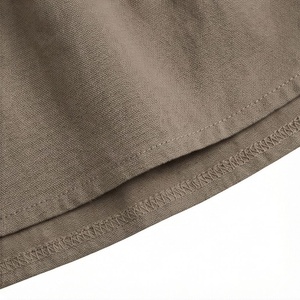 Jupe courte à volants pour femmes, taille élastique, couleur unie, design décontracté en forme de A, tissu polyester confortable, à porter en toutes saisons - Product Image 6
