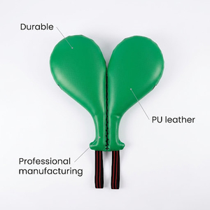 แผ่นรองเตะเทควันโด หนัง PU แผ่นป้องกันการตี ยืดหยุ่นสูง สำหรับฝึกซ้อม - Product Image 2