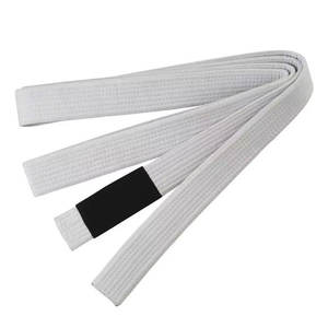 Cinturones de Jiu Jitsu Personalizados de Cintura Alta, 225 cm y 315 cm, 100% Algodón, Suaves y Antideslizantes, Equipo de Entrenamiento de Artes Marciales para Judo, Karate, BJJ - Product Image 1