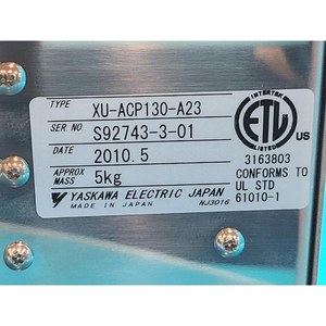Tarjeta de Interfaz de Control de Robot Yaskawa XU-ACP130-A23 Usada Como Nueva, Piezas de Equipos Semiconductores Legados - Product Image 2