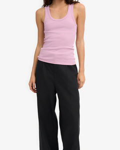 Camisetas de Tirantes Deportivas Casuales de Verano para Mujer, Tallas Grandes, de Algodón y Elastano, de Secado Rápido, con Encaje, Ropa Deportiva Personalizada al por Mayor - Product Image 4