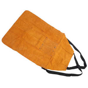 Tablier de Soudure Anti-Flamme en Cuir de Haute Qualité, Nouvelle Arrivée, Bretelles Réglables, Sans Manches, Vêtement de Travail de Sécurité Personnalisé pour la Découpe - Product Image 5