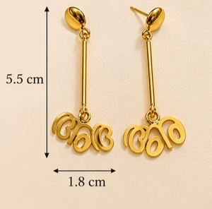 Vergoldete Bress-Ohrringe mit Perlenimitat und Haken, Modell 3616, klassischer Stil, Geschenk für Damen - Product Image 4